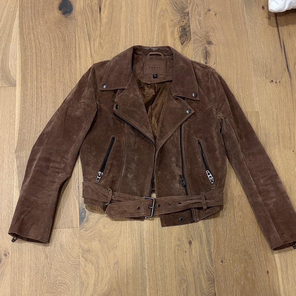 Blank NYC Brown Suede Women's Jacket
